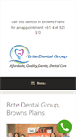 Mobile Screenshot of britedentalgroup.com.au